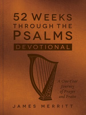 cover image of 52 Weeks Through the Psalms Devotional